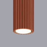 Plafonnier KARBON 20 rouge ocre