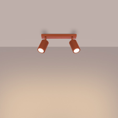 Plafond KARBON 2 roter Ocker