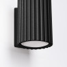 Candeeiro de parede KARBON 10 preto