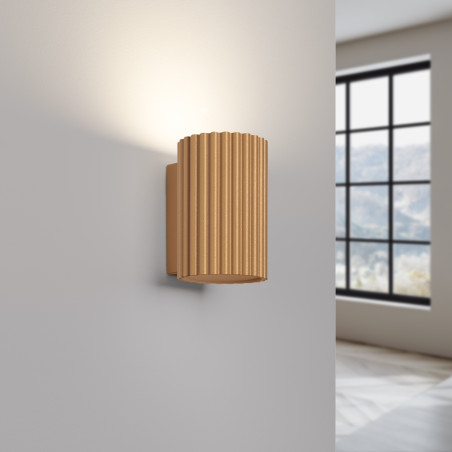 Wall lamp KARBON 10 gold