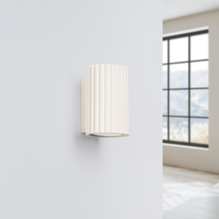 Candeeiro de parede KARBON 10 bege