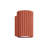 Wandleuchte KARBON 10 roter Ocker
