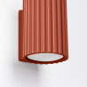 Wandleuchte KARBON 10 roter Ocker