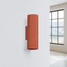 Lampada da parete KARBON 20 rosso ocra