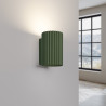 Wall lamp KARBON 10 olive green