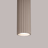 Pendant lamp KARBON 1 taupe