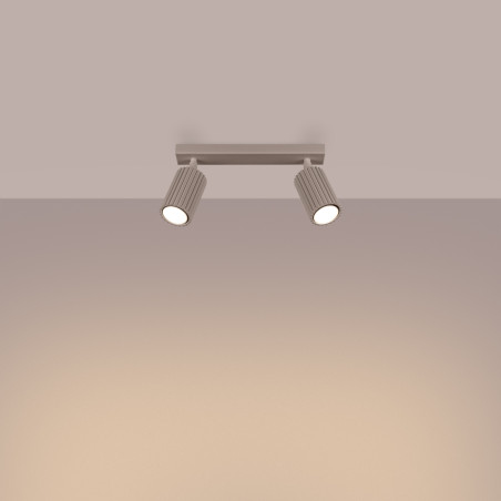 Plafond KARBON 2 taupe