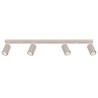 Ceiling lamp KARBON 4L taupe