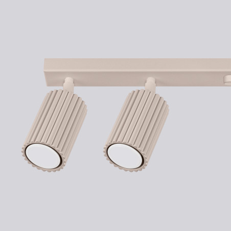 Ceiling lamp KARBON 6L taupe