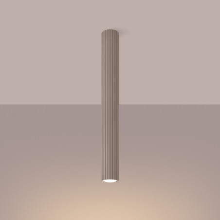 Lámpara de techo KARBON 60 taupe