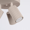Ceiling lamp KARBON 3P taupe