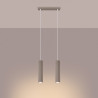 Candeeiro suspenso KARBON 2 taupe