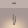 Lampe suspendue KARBON 3P taupe
