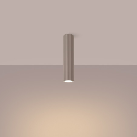 Ceiling lamp KARBON 30 taupe