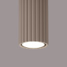 Ceiling lamp KARBON 30 taupe