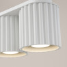 Ceiling lamp AURA 2 white GU10