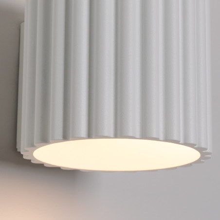 Candeeiro de parede AURA branco G9