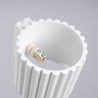 Candeeiro de parede AURA branco G9