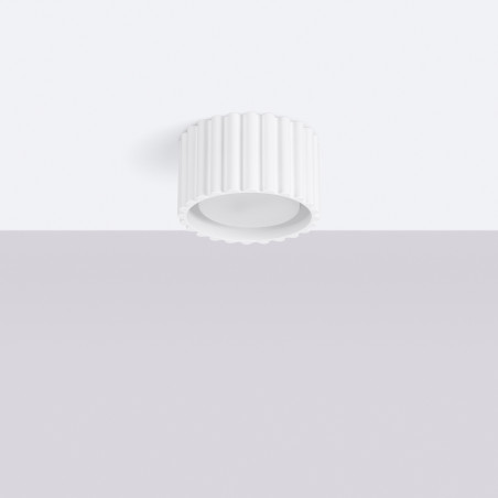 Plafond AURA 1 weiß Gx53