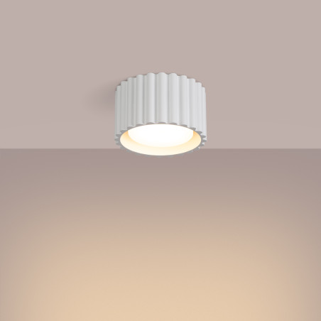 Lampada da soffitto AURA 1 bianco Gx53