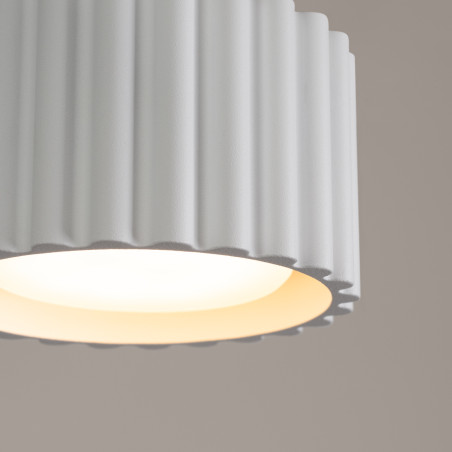 Plafond AURA 1 weiß Gx53
