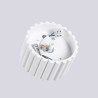 Plafond AURA 1 weiß Gx53