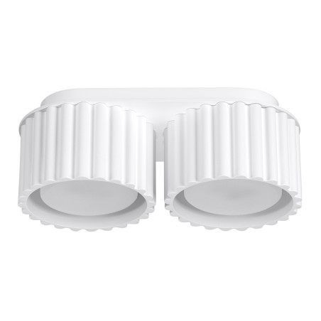 Ceiling lamp AURA 2 white Gx53