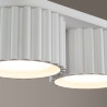Lampada a soffitto AURA 2 bianco Gx53