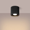 Plafond AURA 1 schwarz GU10