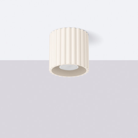 Lampada da soffitto AURA 1 beige GU10