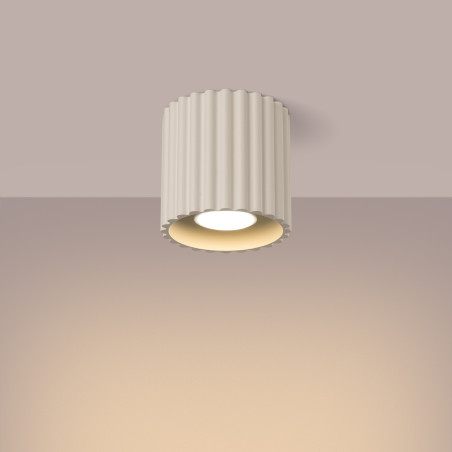 Ceiling lamp AURA 1 beige GU10