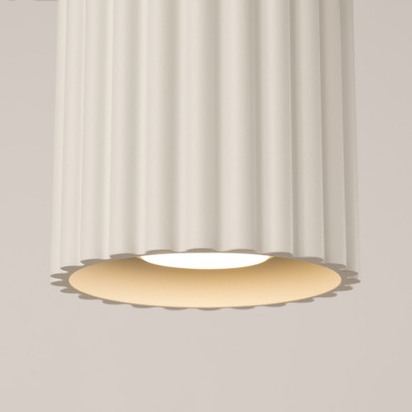 Lampada da soffitto AURA 1 beige GU10