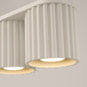 Lampada da soffitto AURA 2 beige GU10