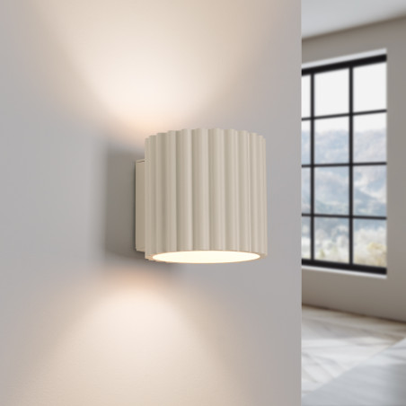 Lampada da parete AURA beige G9
