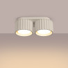 Lampada da soffitto AURA 2 beige Gx53