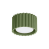 Plafonnier AURA 1 vert olive Gx53