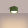 Ceiling lamp AURA 1 olive green Gx53