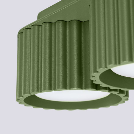Plafond AURA 2 olivgrün Gx53