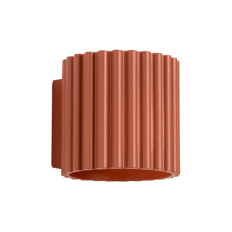 Wall lamp AURA red ochra G9