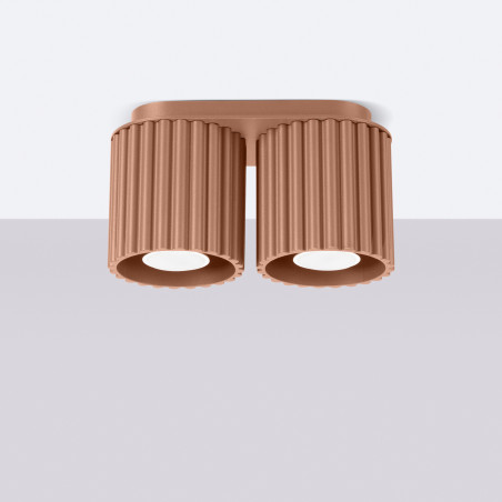Lámpara de techo AURA 2 mocha GU10