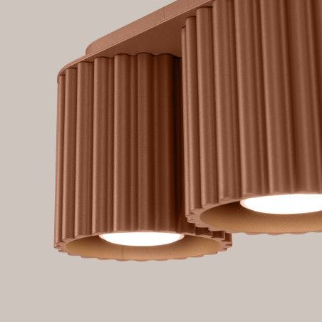 Lampada da soffitto AURA 2 moka GU10