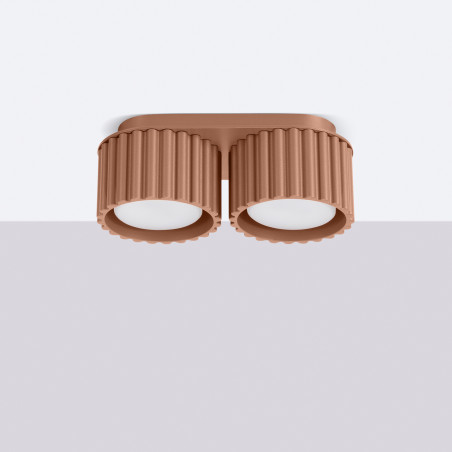 Lámpara de techo AURA 2 moca Gx53