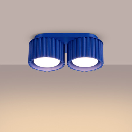 Lampada da soffitto AURA 2 ultramarine Gx53