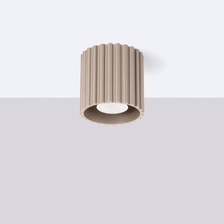 Plafond AURA 1 taupe GU10