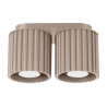 Plafonnier AURA 2 taupe GU10