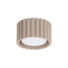 Plafonnier AURA 1 taupe Gx53