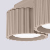 Plafond AURA 2 taupe Gx53