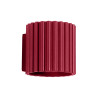 Wall lamp AURA burgundy G9