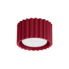 Ceiling lamp AURA 1 burgundy Gx53