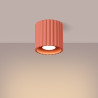 Ceiling lamp AURA 1 peach GU10
